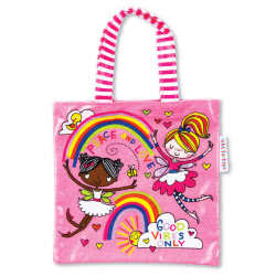 Rachel Ellen Peace & Love Mini Tote Bag