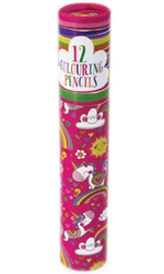 Rachel Ellen Pink Unicorn Colouring Pencils