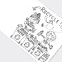 Rachel Ellen Save The Earth Colouring Book Inside