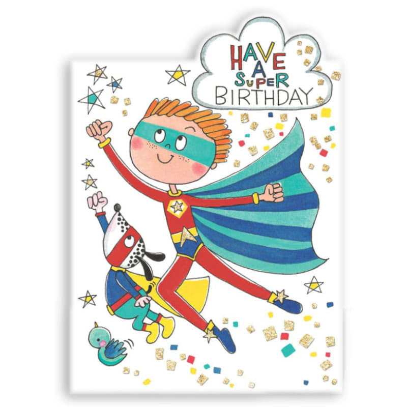 Rachel EllenSuper Hero Birthday Card