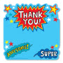 Super Hero Thank You Cards - Die Cut Small Image