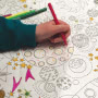Rachel Ellen To The Moon Colouring Poster Using