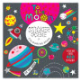 To The Moon Sticker Scene Book