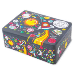 Rachel Ellen Treasures Of The Universe Hinged Tin