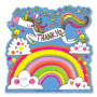 Rachel Ellen Unicorn and Rainbow Thank You Cards 