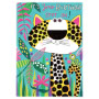 Walk On The Wild Side Leopard Birthday Card Small Image