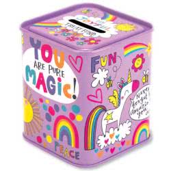 Rachel Ellen You Are Pure Magic Money Box Tin