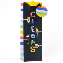 Cheers Bottle Gift Bag