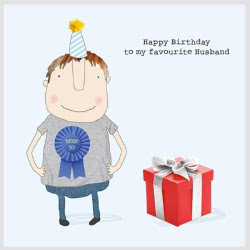 Rosie Made a Thing Favourite Husband Birthday Card