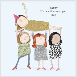 Rosie Made a Thing Happy Day Greeting Card