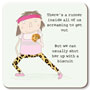 Rosie Made a Thing Runner Biscuit Coaster 