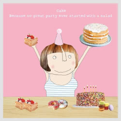 Rosie Made a Thing Rosie Made a Thing Salad Greeting Card