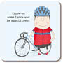 Throw On Some Lycra Coaster Small Image