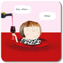 Rosie Made a Thing Wine When Coaster 