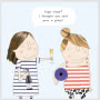 Rosie Made a Thing Yoga Class Greeting Card 