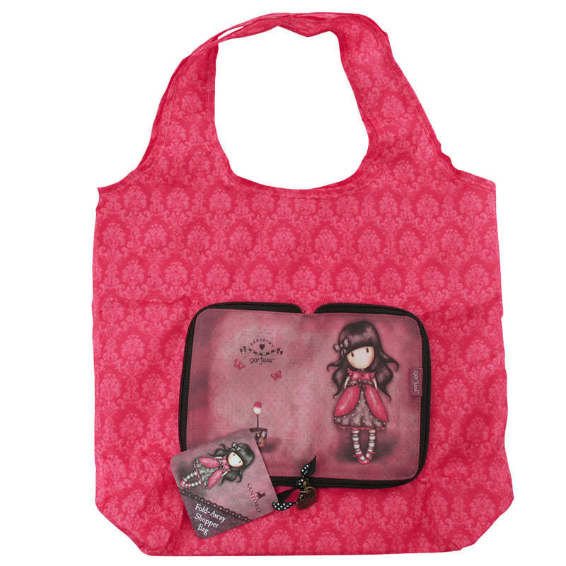 Santoro Gorjuss Folding Shopping Bag Ladybird £7.95