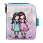 Friends Walk Together Folding Wallet Small Image