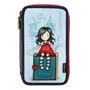 Gorjuss Cityscape Triple Pencil Case 