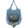 Santoro Gorjuss Folding Shopping Bag - Toadstools Open