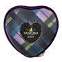 Gorjuss Tartan Heart Purse Dark Streak Back