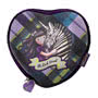Gorjuss Tartan Heart Purse Dark Streak 