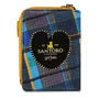 Gorjuss Tartan Wallet Ruby Back