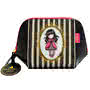 Santoro Gorjuss Stripes Structured Accessory Case - Ladybird 