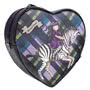 Tartan Heart Shoulder Bag - Dark Streak Small Image