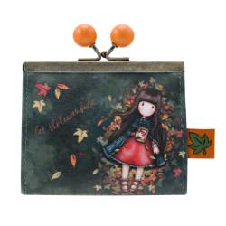 Gorjuss Autumn Leaves Clasp Purse