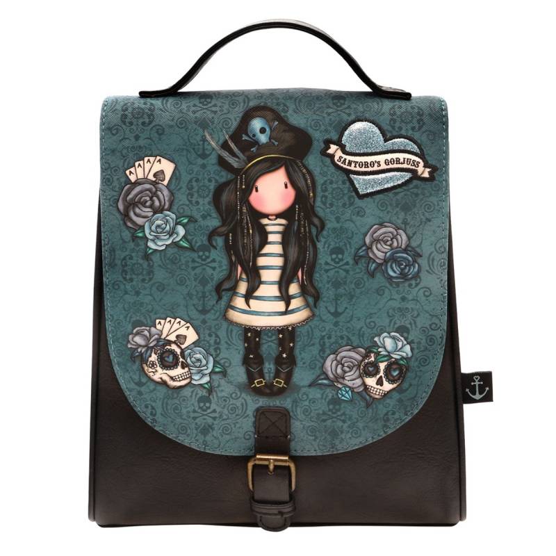 Santoro Gorjuss Pirates Rucksack Black Pearl £46.95