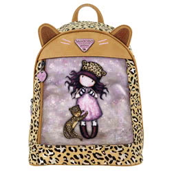 Santoro Gorjuss Wild Purrrrrfect Love Large Rucksack