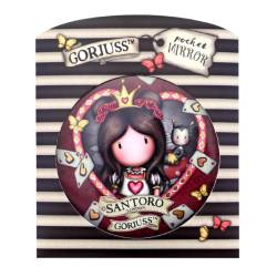 Gorjuss Wonderland Pocket Mirror - Finding My Way