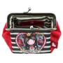 Santoro Gorjuss Wonderland Puffy Clasp Purse - Finding My Way Open
