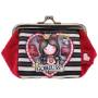 Gorjuss Wonderland Puffy Clasp Purse - Finding My Way Small Image