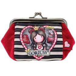 Gorjuss Wonderland Puffy Clasp Purse - Finding My Way