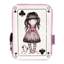 Gorjuss Wonderland Rectangular Purse - Sugar & Spice