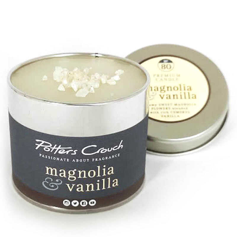 Magnolia Vanilla Scented Candle