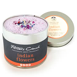 Indian Flowers Scented Candle