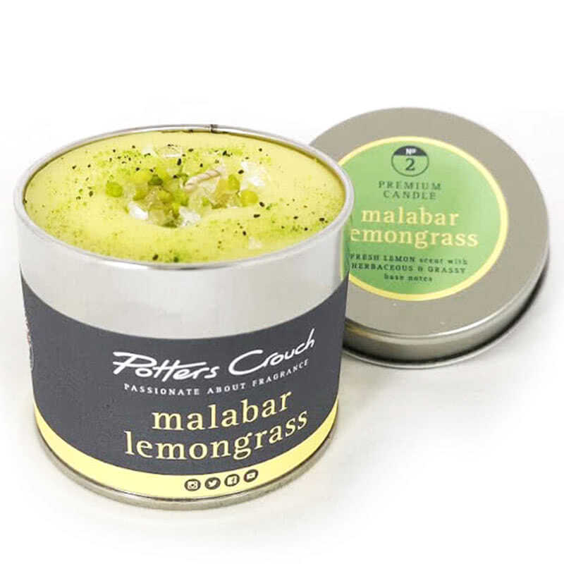Potters CrouchMalabar Lemongrass Scented Candle