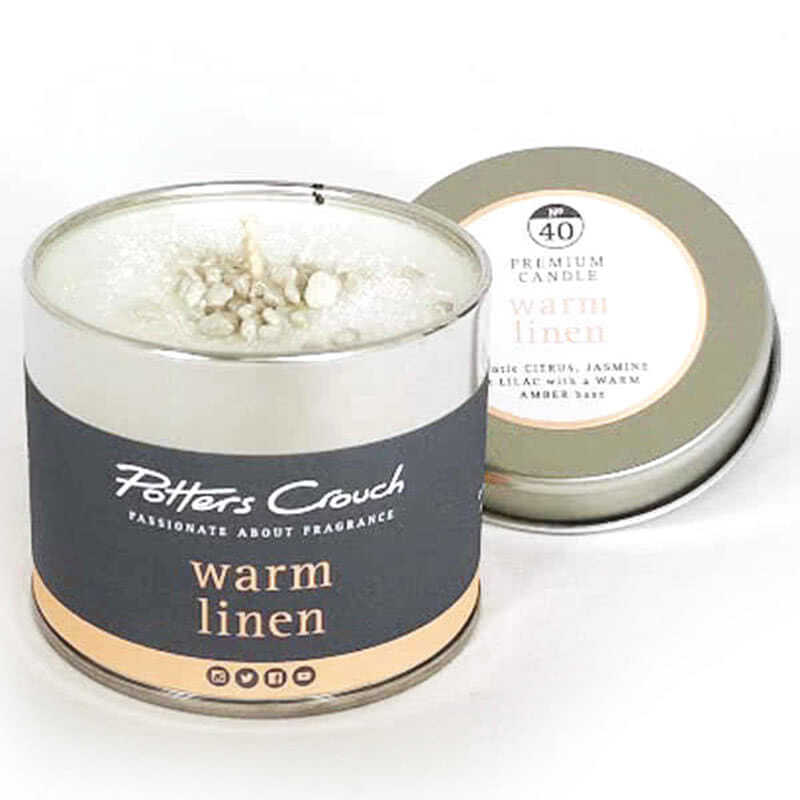 Potters CrouchWarm Linen Scented Candle