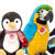 Teddy Hermann plush Birds including Budgies, Chicks, Penguins, Hens, Parrots, Puffins and Toucans, some are made from recycled materials and all of these soft toys come with UK and International delivery.