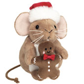 Teddy Hermann Christmas plush soft toy gifts including Teddy Bears and Christmas Mice.