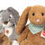 Teddy Hermann plush Bunnies, Rabbits and Hares including the ever popular 20cm soft toy bunnies in assorted colours, plus the lifelike rabbits range, all of which are made using only quality materials and recycled fillings.