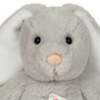 Teddy Hermann Abby Grey Bunny 32cm Plush Toy face