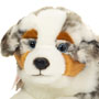 Teddy Hermann Australian Shepherd Lying 40cm Plush Toy face