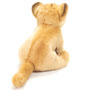 Teddy Hermann Baby Lion Sitting 27cm Soft Toy back view