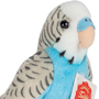 Teddy Hermann Blue Budgie Soft Toy 13cm Head