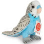 Blue Budgie Soft Toy 13cm Small Image