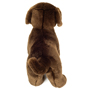 Teddy Hermann Brown Labrador Standing 30cm Plush Toy back view