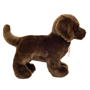 Teddy Hermann Brown Labrador Standing 30cm Plush Toy side view